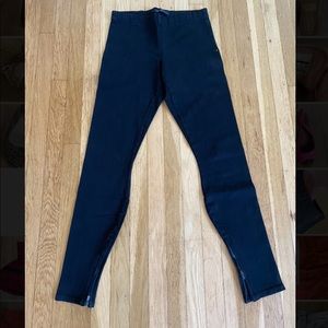 NWOT Joes Skinny Jean Black Jeggings with Zipper